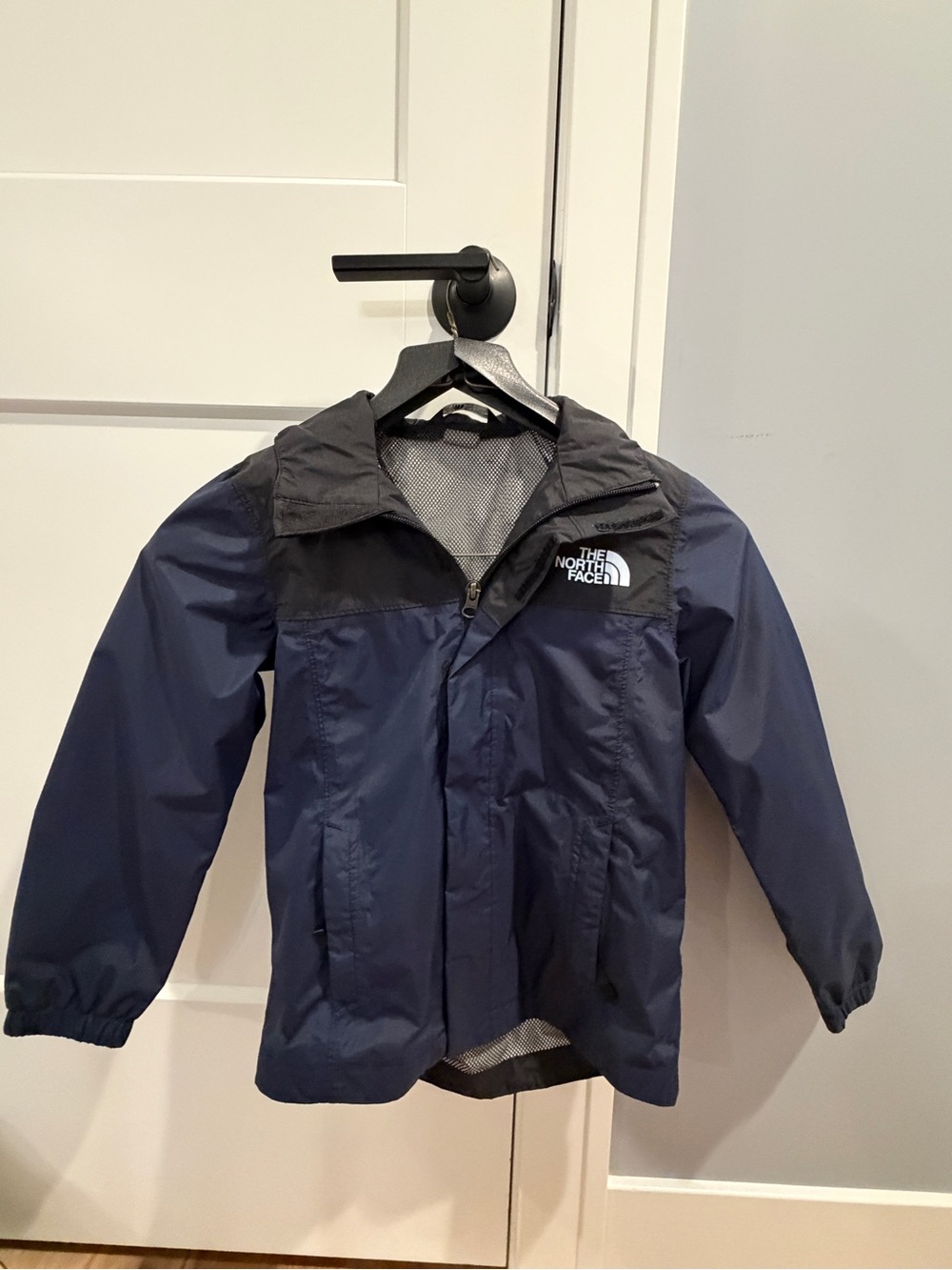 The North Face Kids' Navy and Black Waterproof Jacket